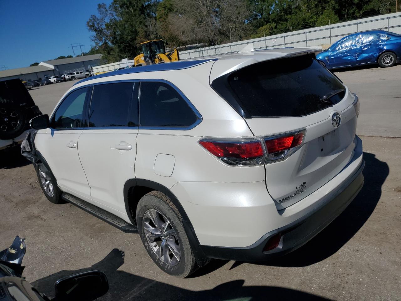 2015 Toyota Highlander Xle VIN: 5TDKKRFH6FS065333 Lot: 81335994