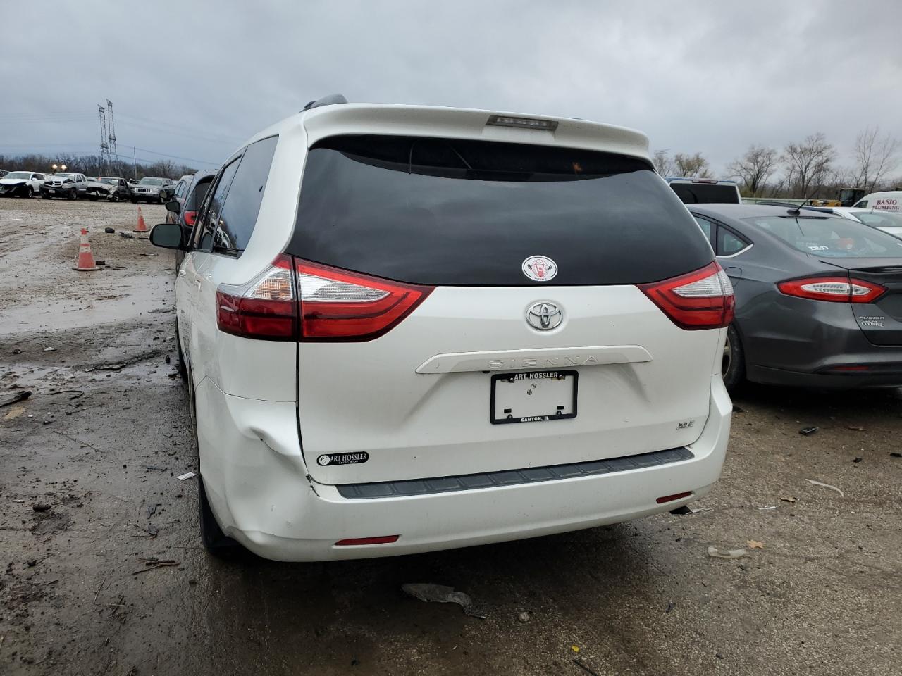 2015 Toyota Sienna Xle VIN: 5TDYK3DC6FS532037 Lot: 80109914