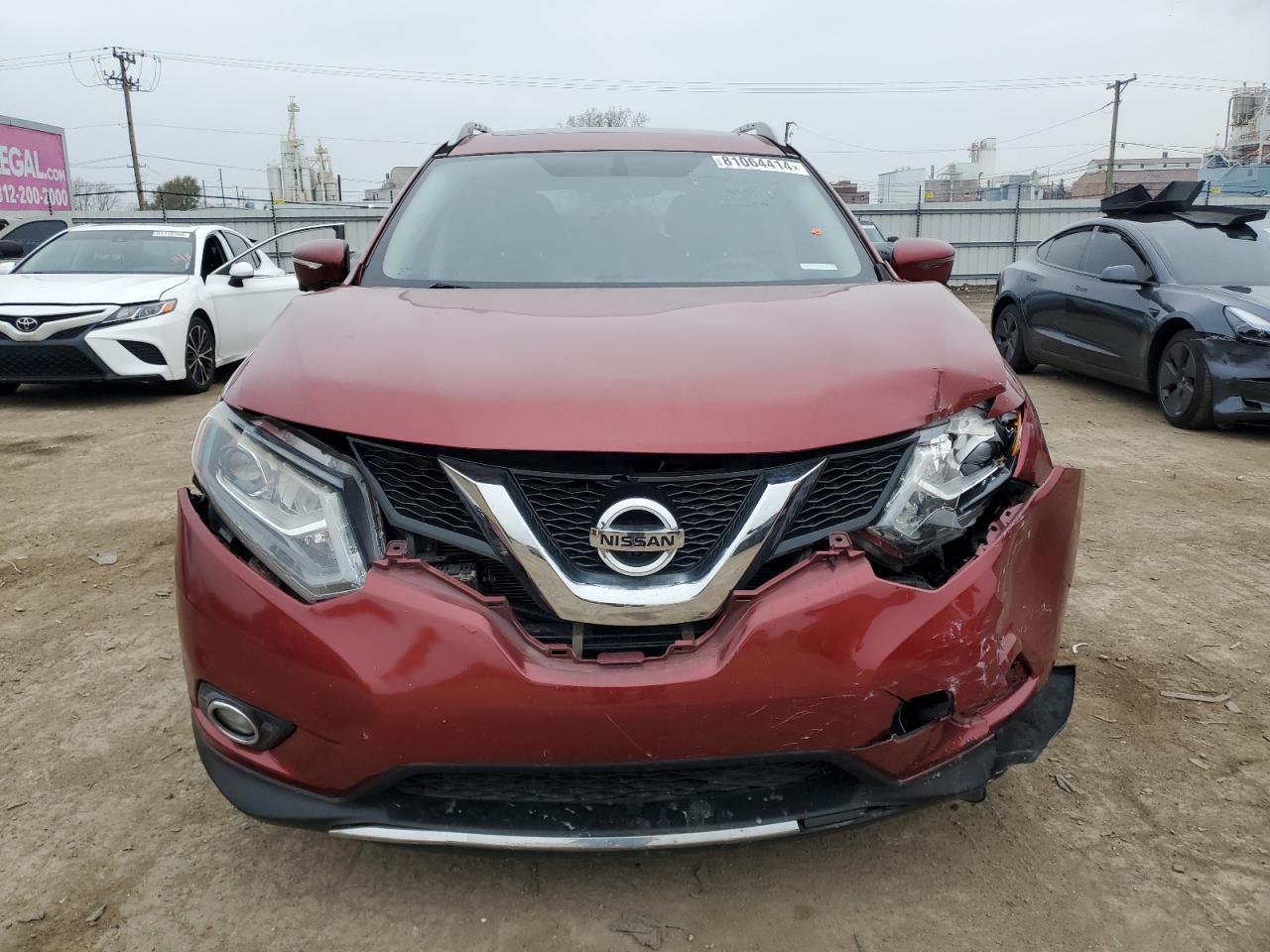 VIN 5N1AT2MVXGC852776 2016 NISSAN ROGUE no.5