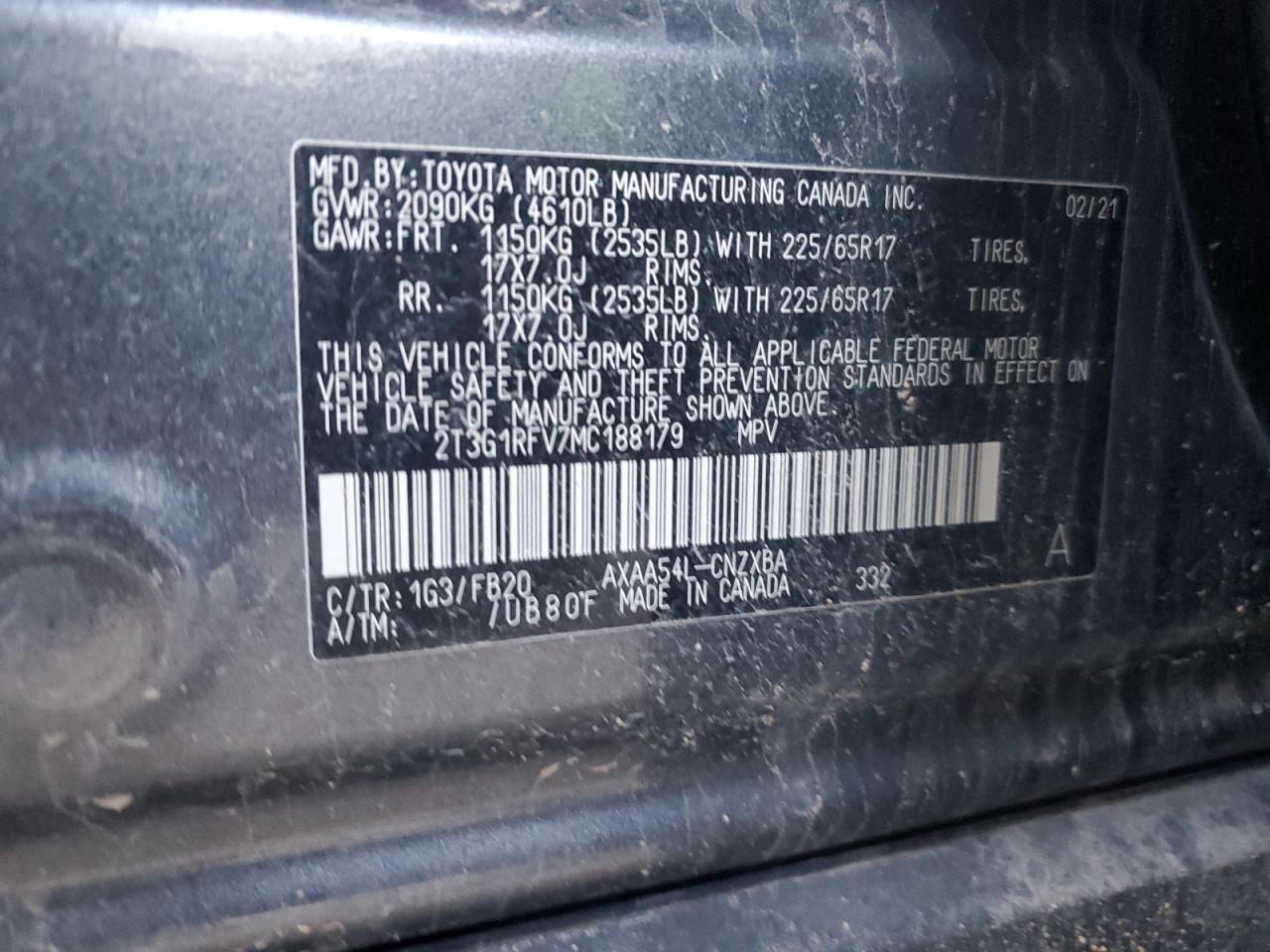 2021 Toyota RAV 4 - Image 13