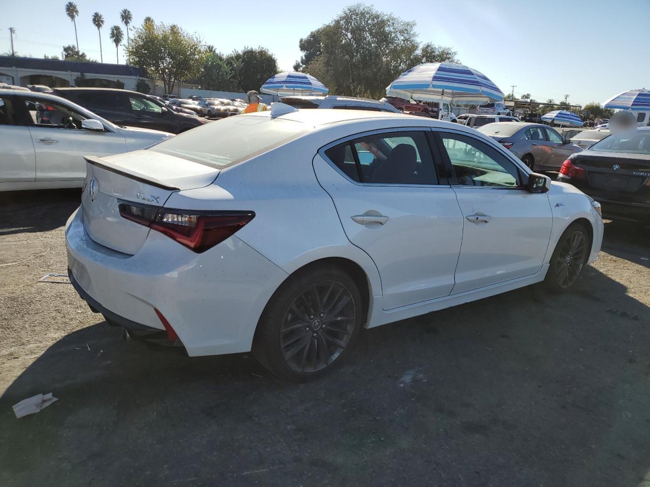 VIN 19UDE2F83NA001027 2022 ACURA ILX no.3