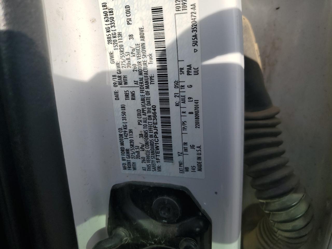 1FTEW1CP9JFE36640 2018 FORD F-150 - Image 12