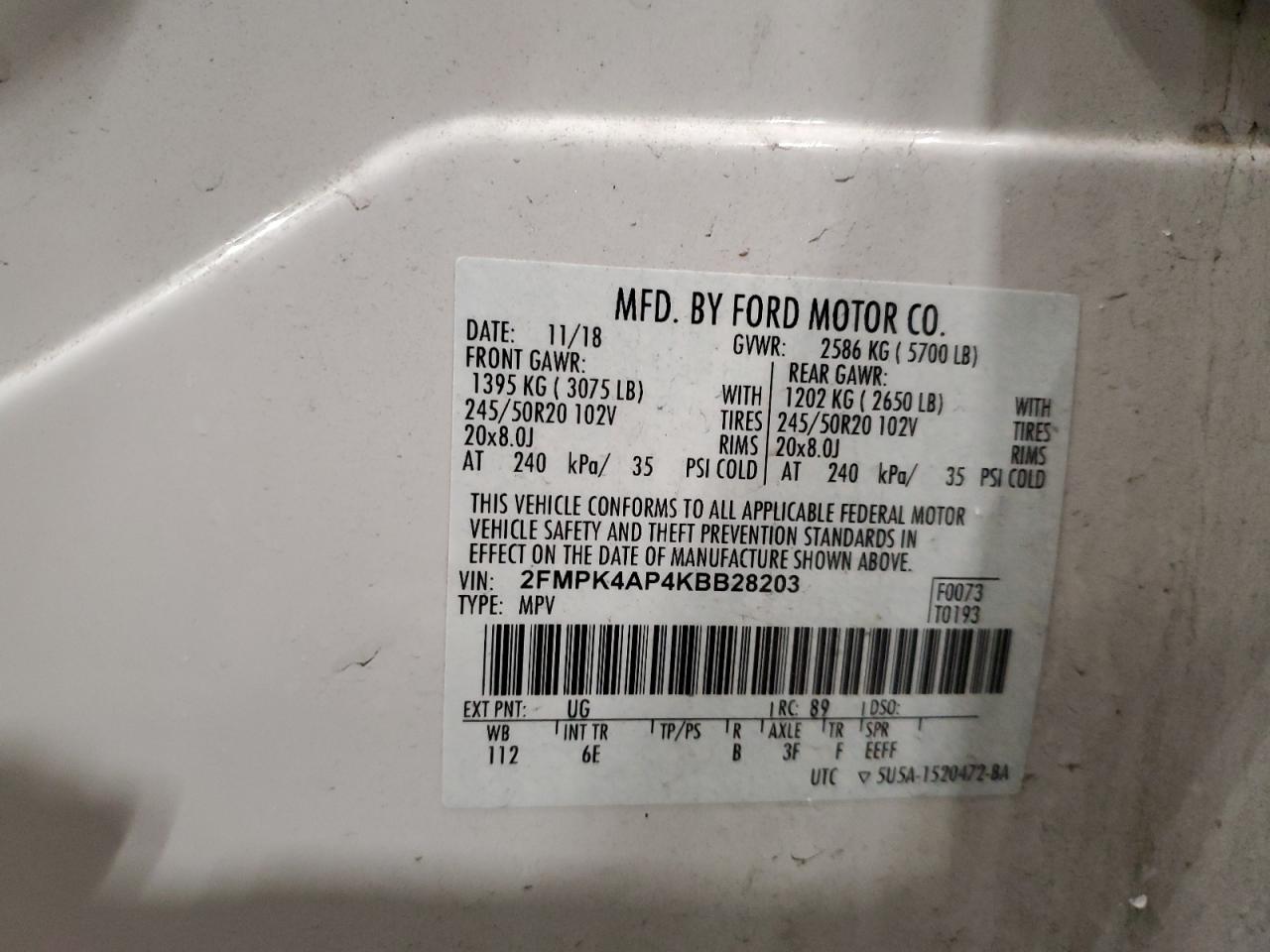 2019 Ford Edge - Image 13