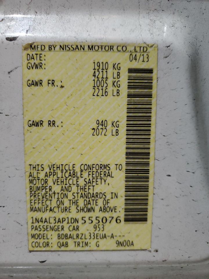 VIN 1N4AL3AP1DN555076 2013 NISSAN ALTIMA no.12