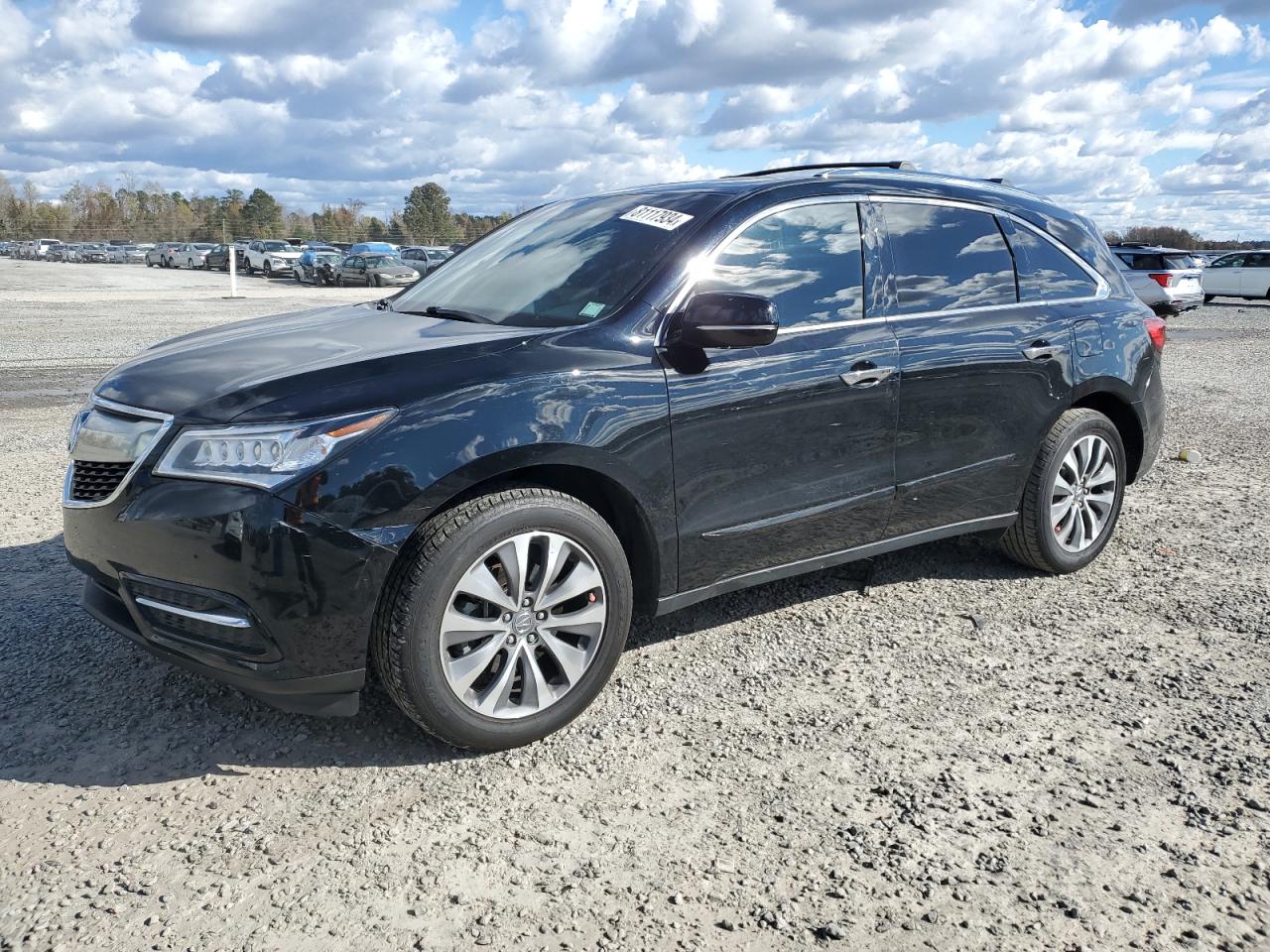 2016 Acura Mdx Technology VIN: 5FRYD4H42GB035641 Lot: 81117934