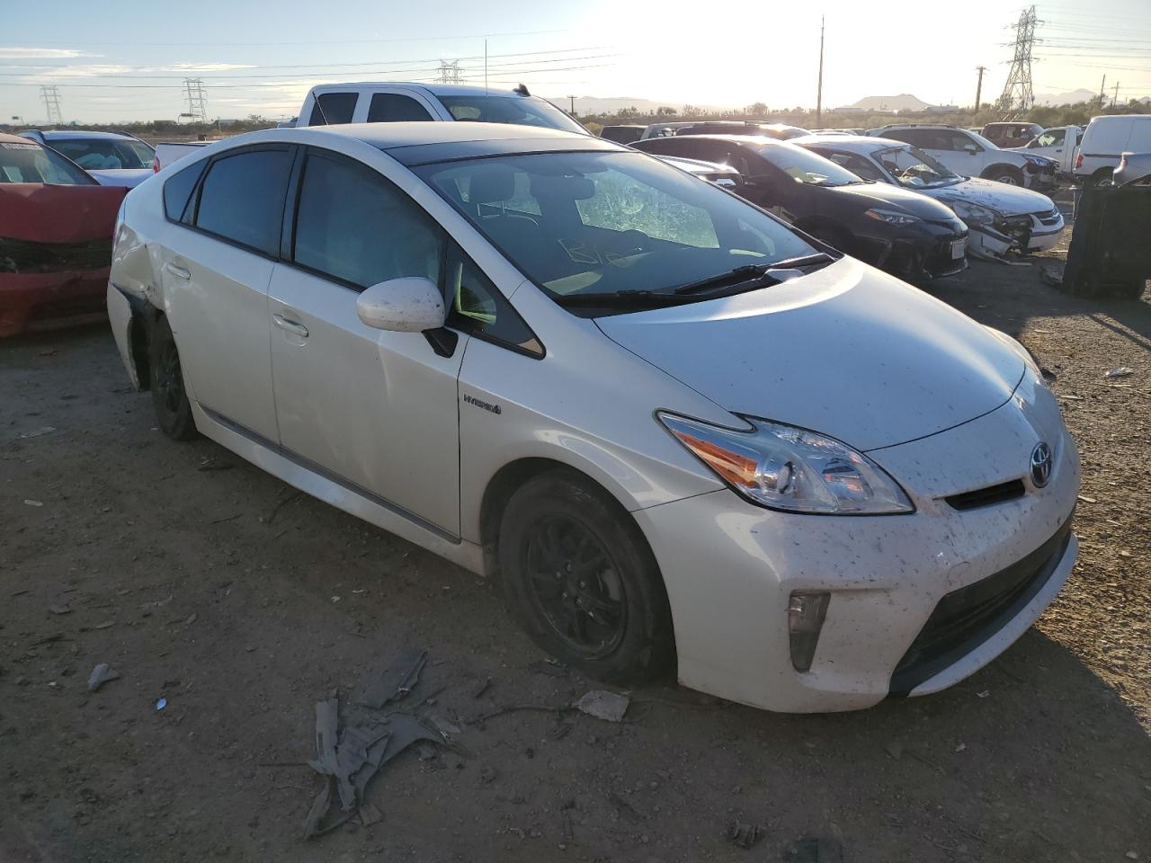 VIN JTDKN3DU7F1903581 2015 TOYOTA PRIUS no.4