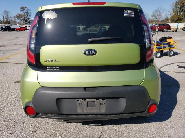  KIA SOUL 2016 Зелений