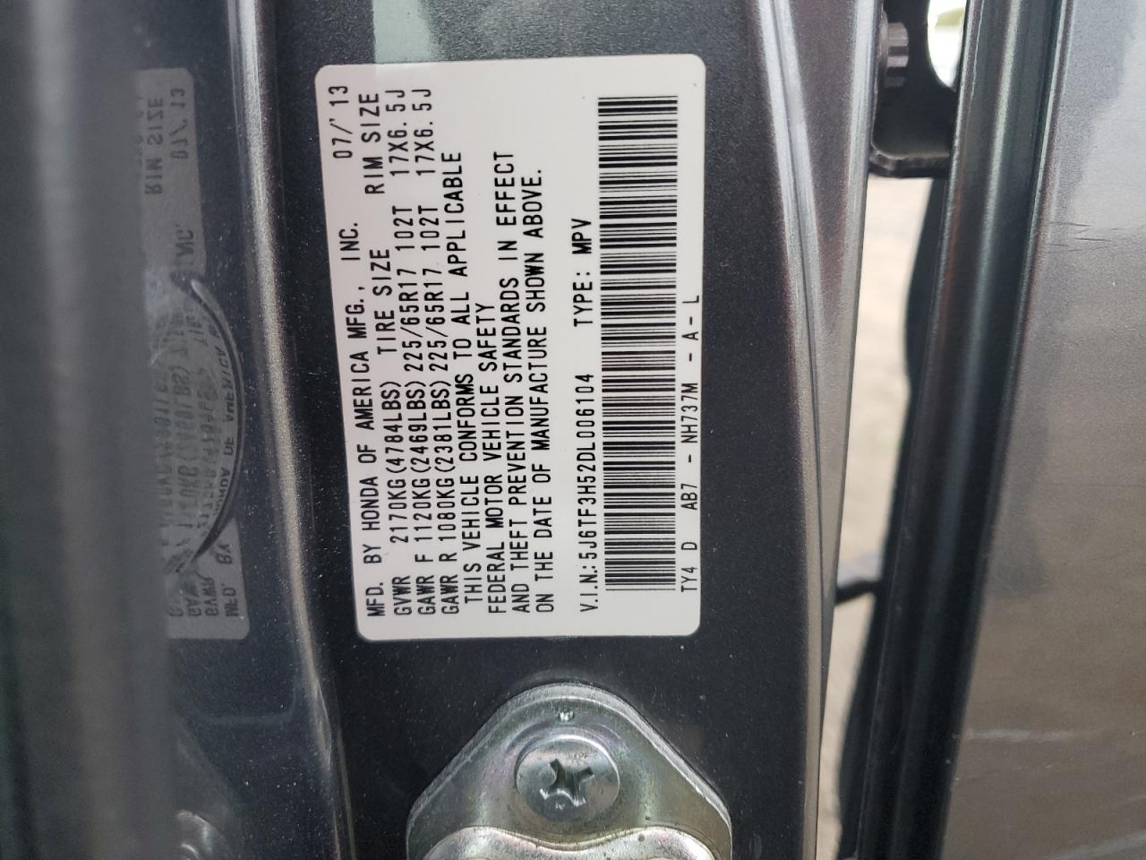 2013 Honda Crosstour - Image 15