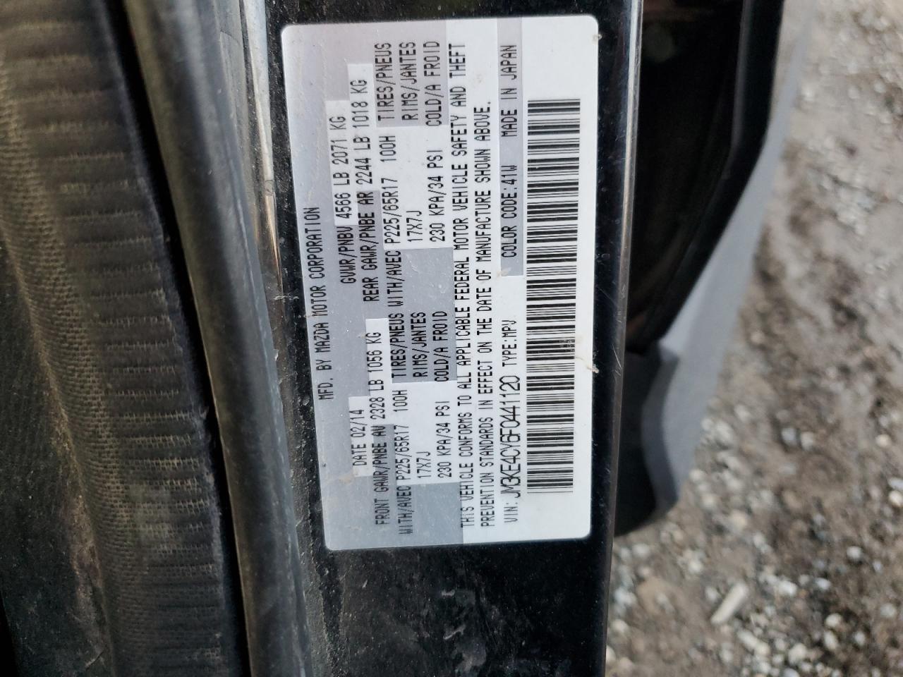 JM3KE4CY6F0441120 2015 MAZDA CX-5 - Image 13