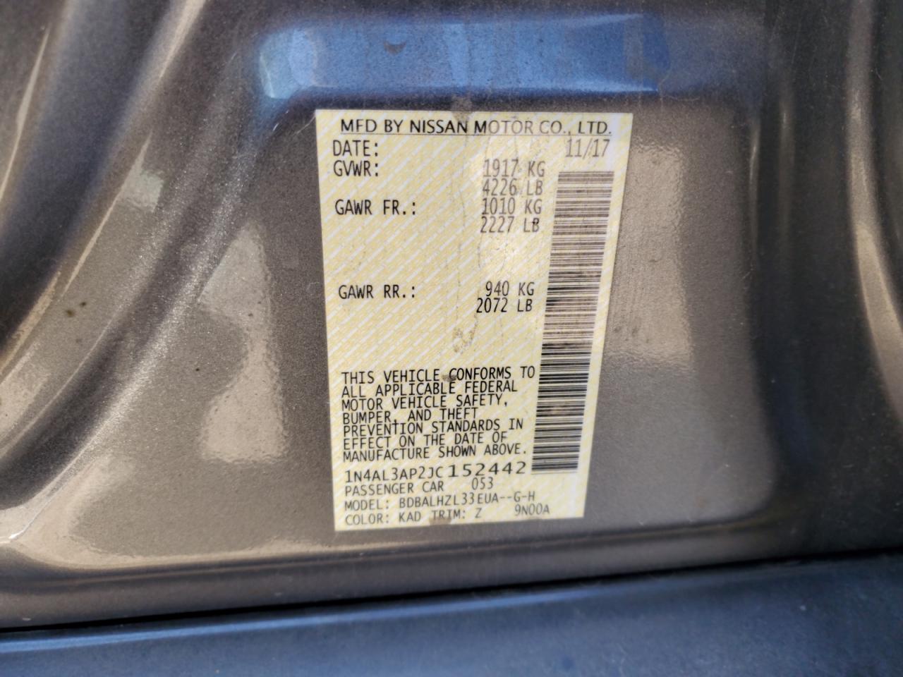 2018 Nissan Altima - Image 14