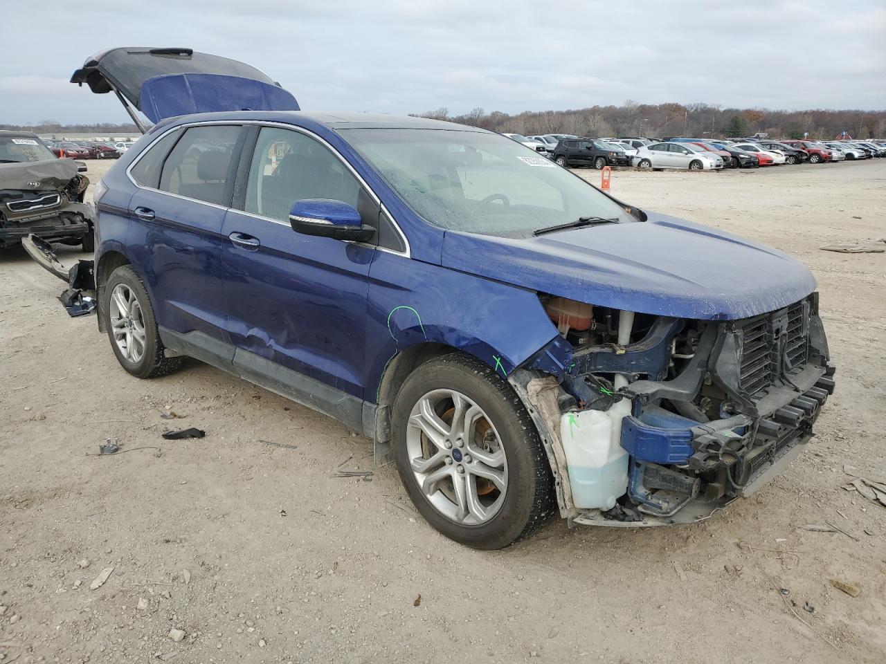 VIN 2FMTK4K92FBB56182 2015 FORD EDGE no.4