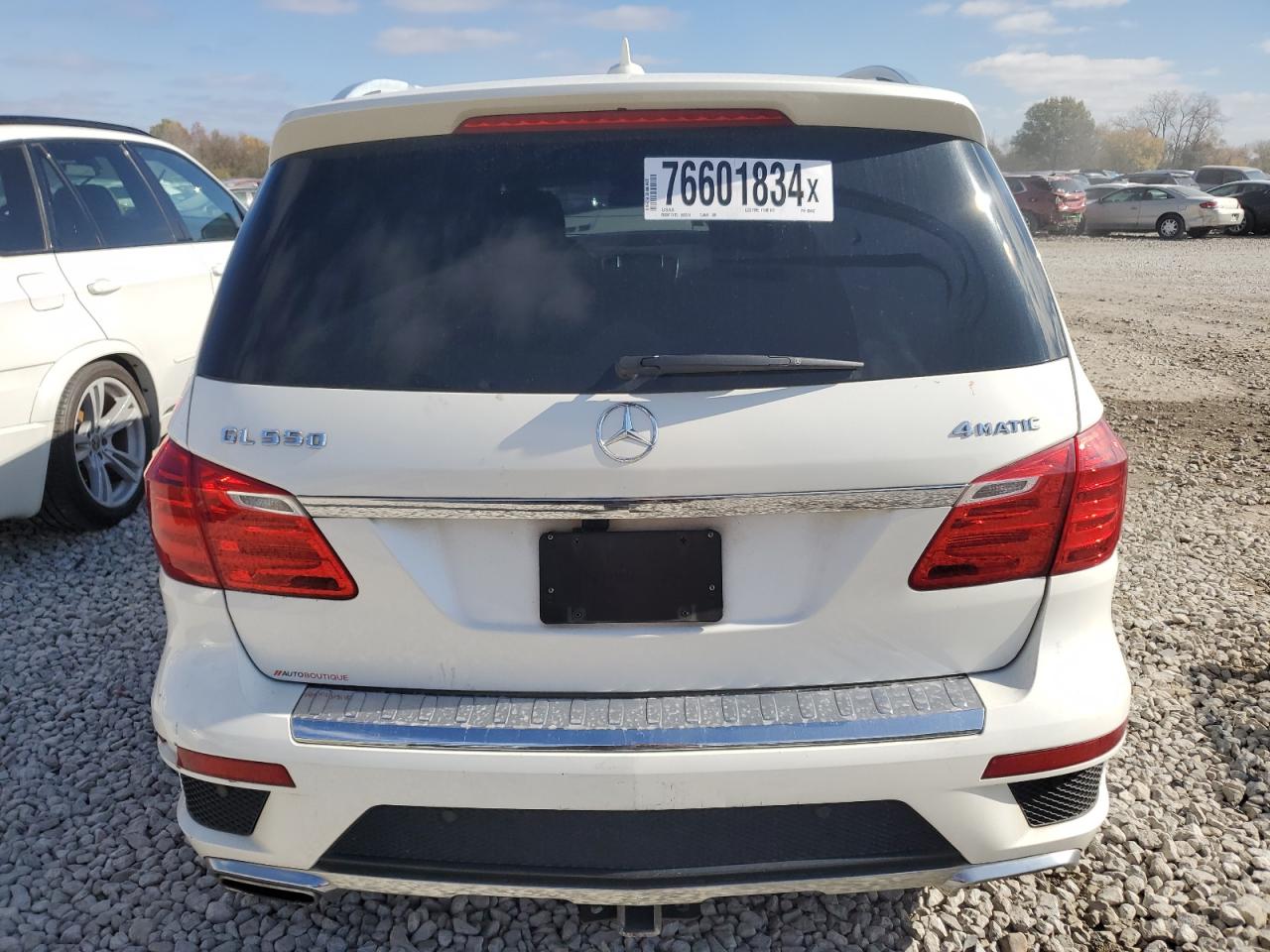 2015 Mercedes-Benz Gl 550 4Matic VIN: 4JGDF7DE3FA464817 Lot: 76601834