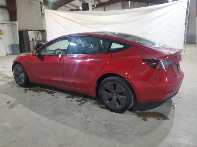  TESLA MODEL 3 2022 Червоний