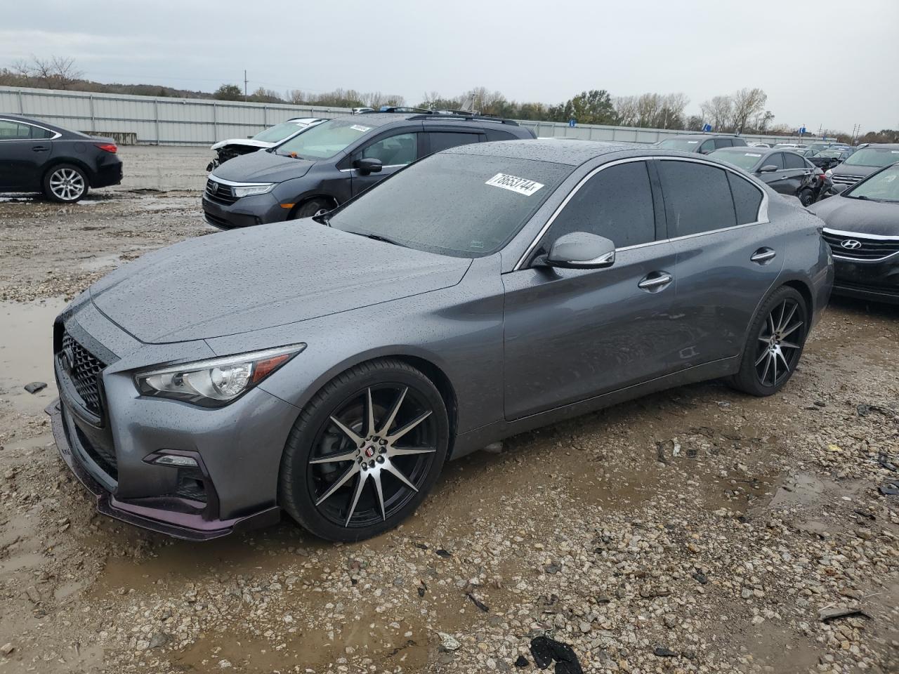 2019 Infiniti Q50 Luxe იყიდება Kansas City-ში, KS - Rear End