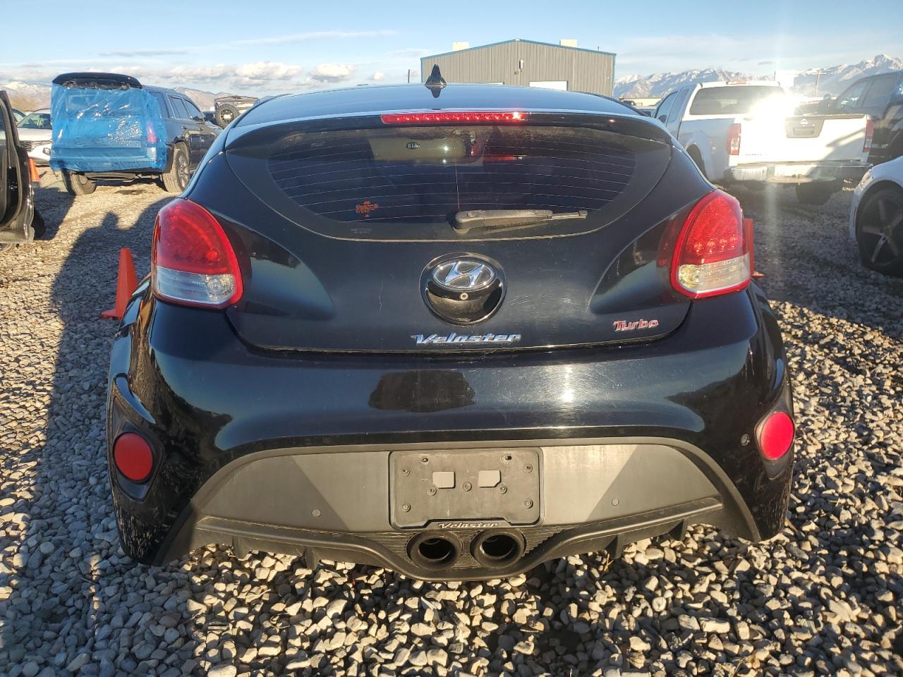 2014 Hyundai Veloster Turbo VIN: KMHTC6AE0EU186376 Lot: 79271314