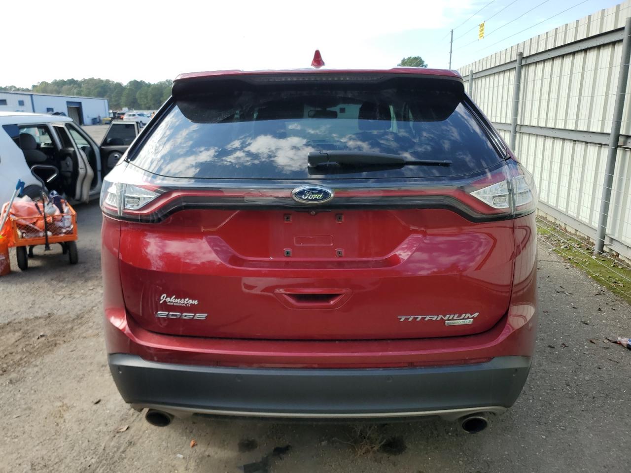 2015 Ford Edge Titanium VIN: 2FMTK3K98FBB06073 Lot: 79047524