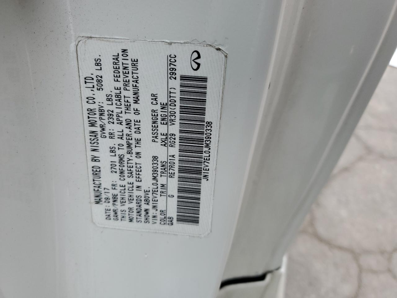 2018 Infiniti Q60 - Image 14