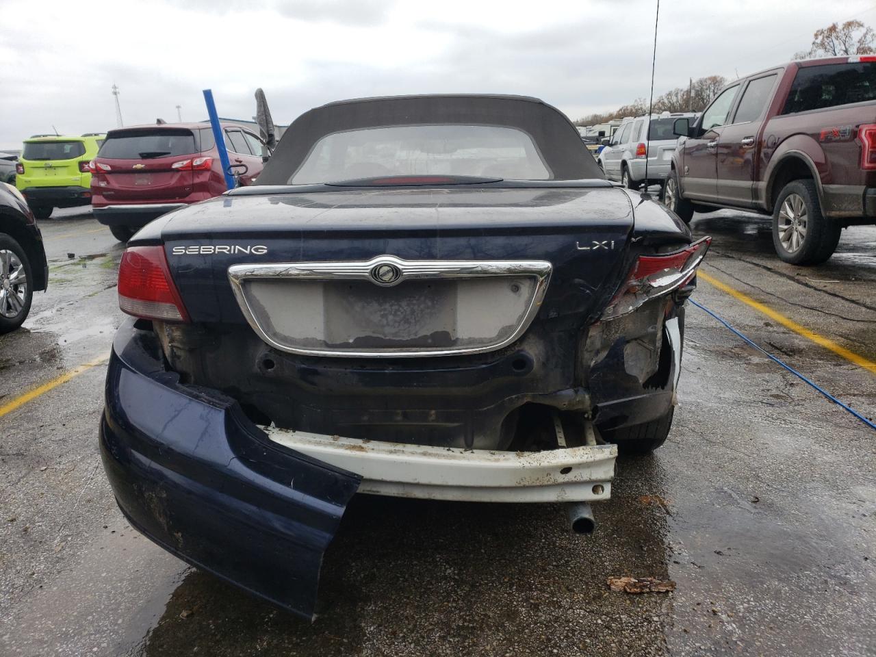 2002 Chrysler Sebring Lxi VIN: 1C3EL55R22N329259 Lot: 80549924