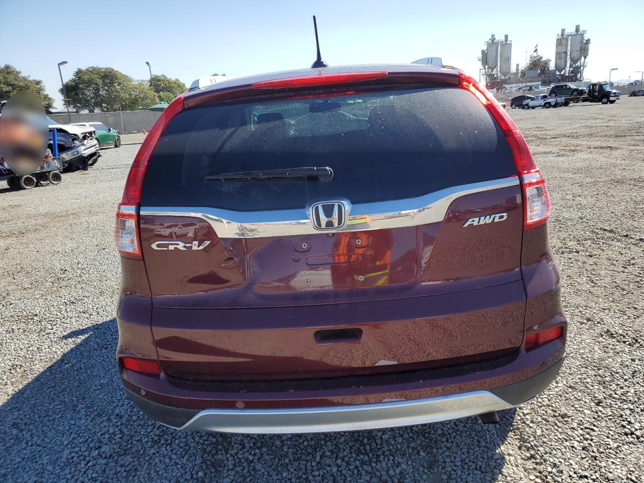 2015 Honda Cr-V Exl VIN: 2HKRM4H79FH619129 Lot: 79136954