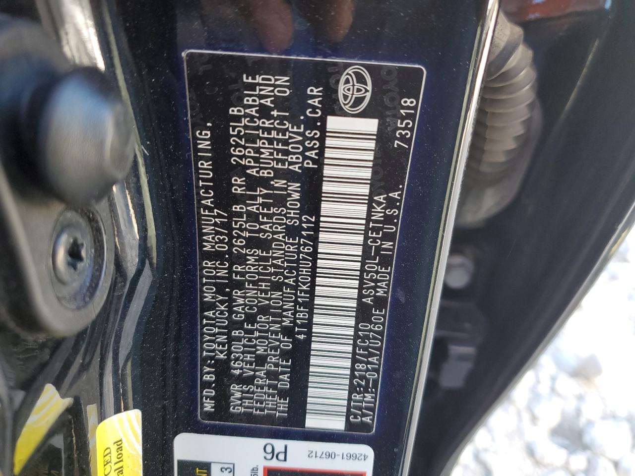 2017 Toyota Camry - Image 12