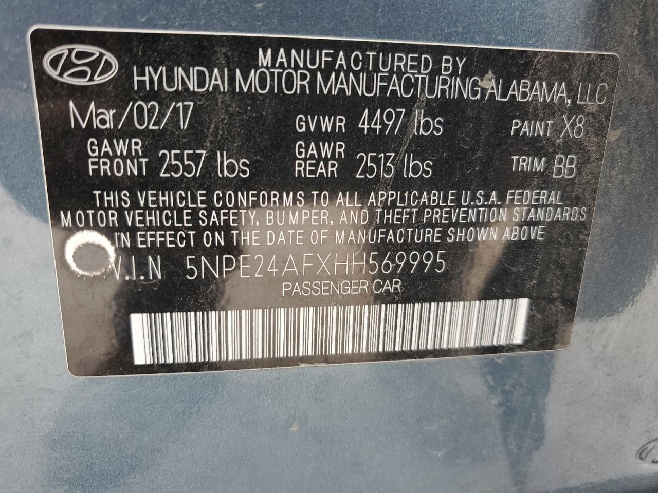 2017 Hyundai Sonata - Image 12