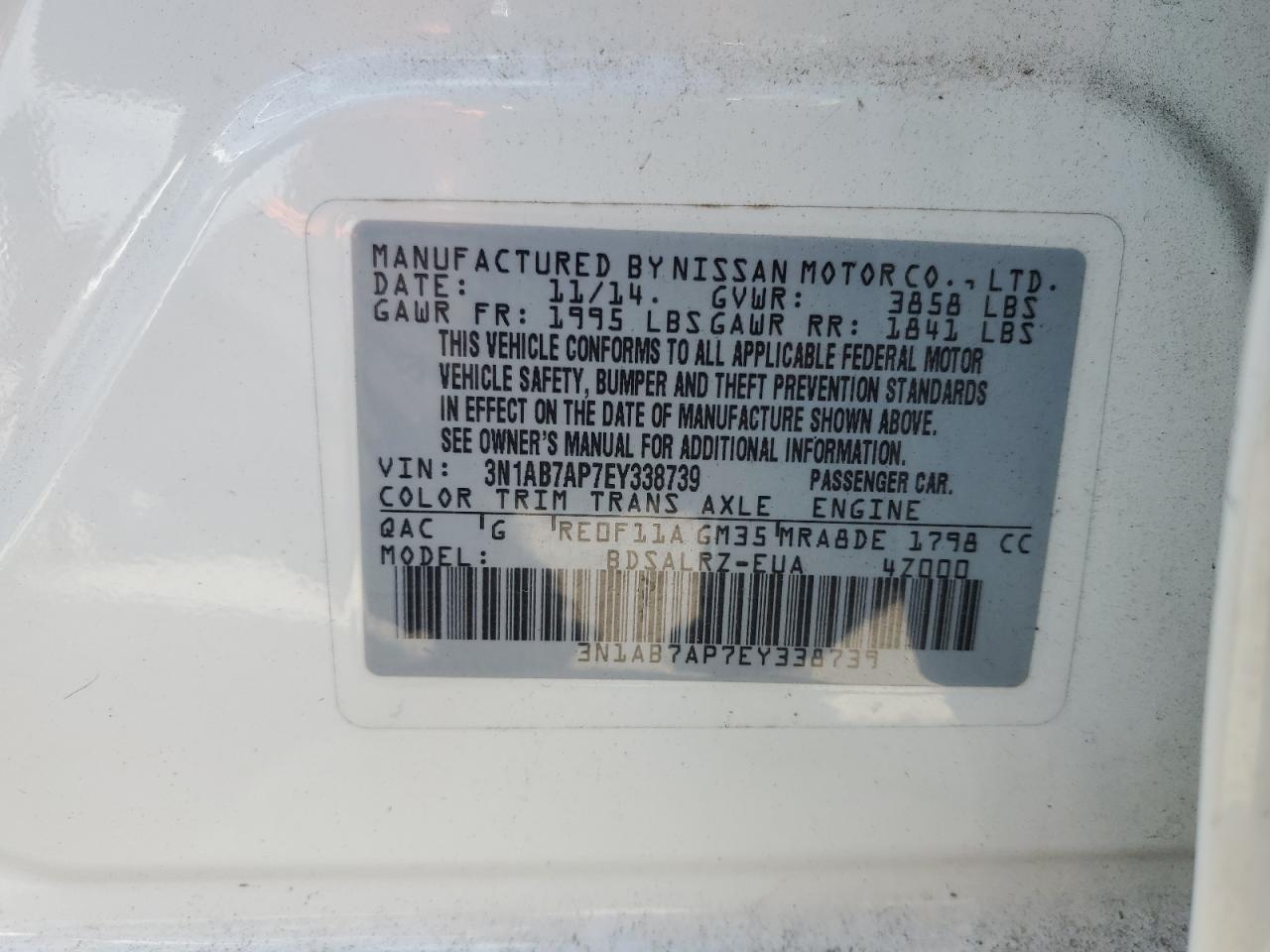 2014 Nissan Sentra - Image 13