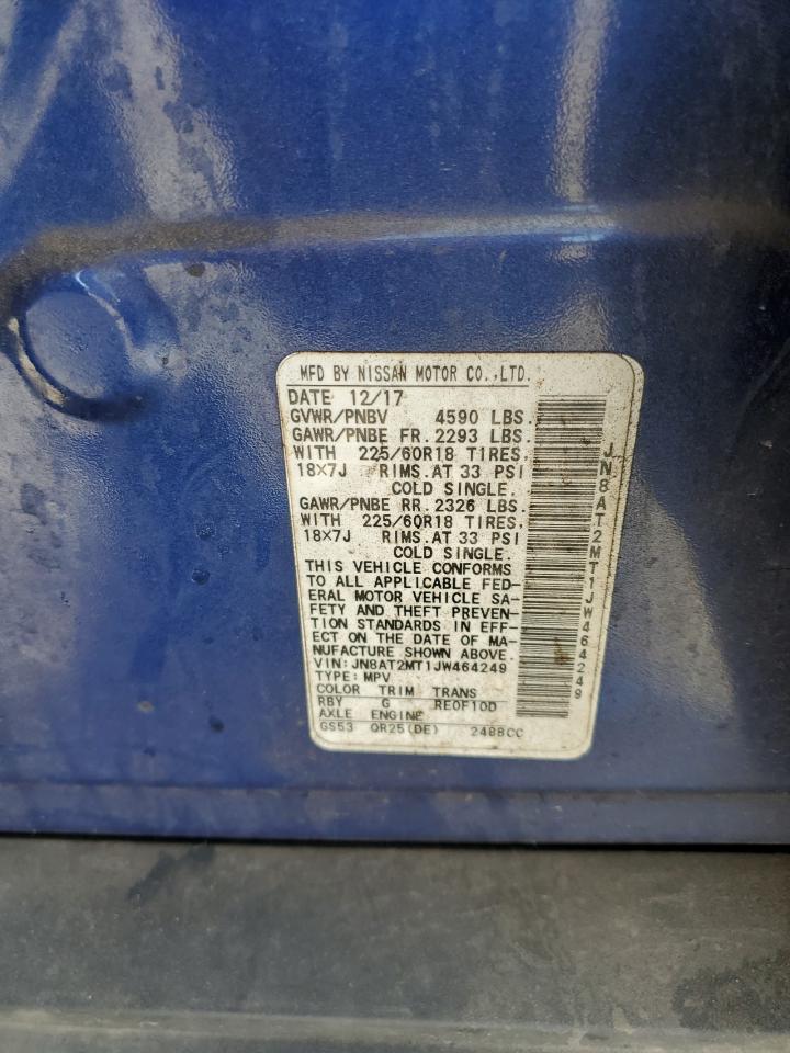 JN8AT2MT1JW464249 2018 NISSAN ROGUE - Image 14
