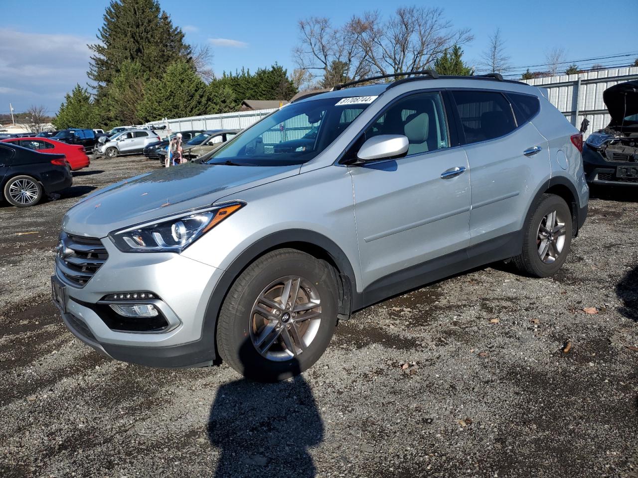 2017 Hyundai Santa Fe Sport VIN: 5XYZU3LB8HG436658 Lot: 81708744