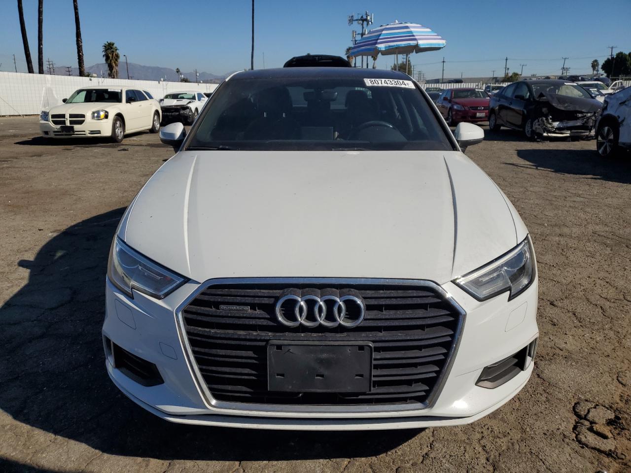 2019 Audi A3 Premium VIN: WAUBEGFFXKA096468 Lot: 80743304