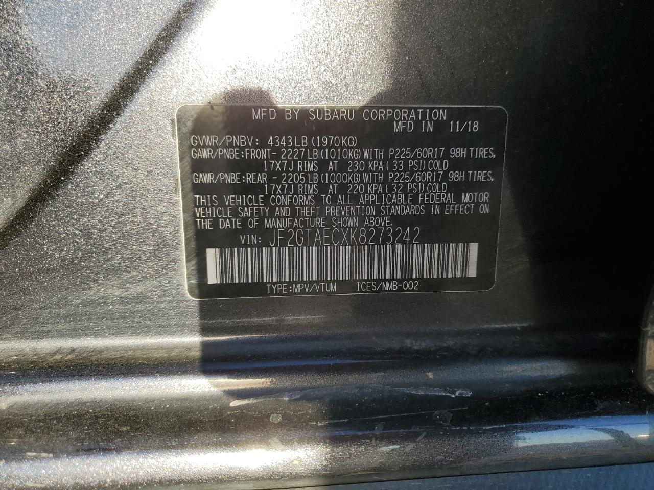 2019 Subaru XV - Image 15