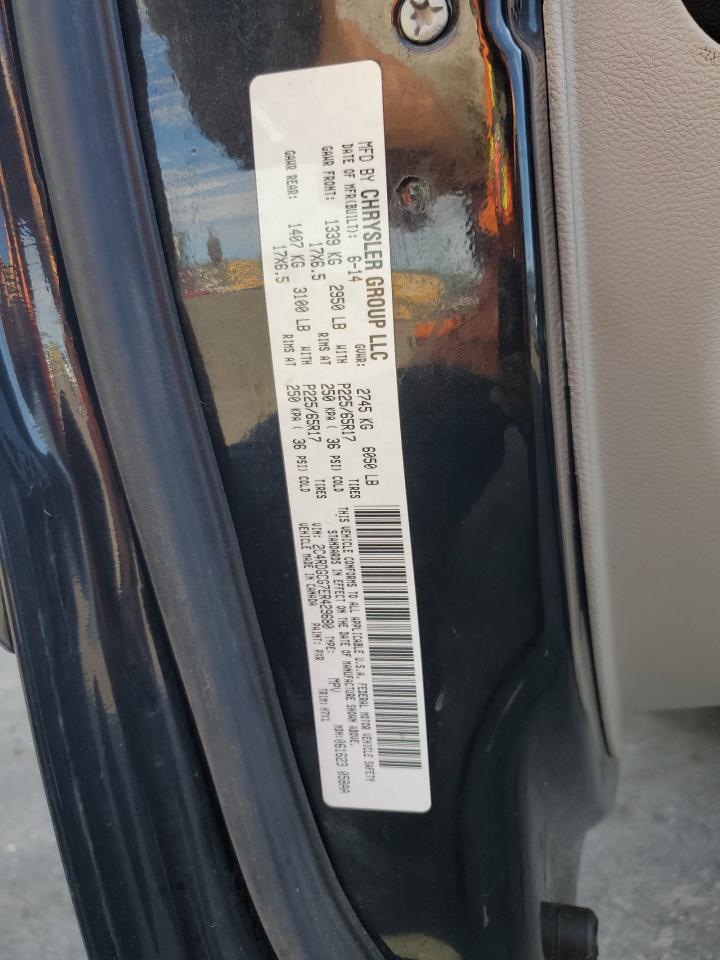 2014 Dodge Grand Caravan Sxt VIN: 2C4RDGCG7ER429680 Lot: 79276504