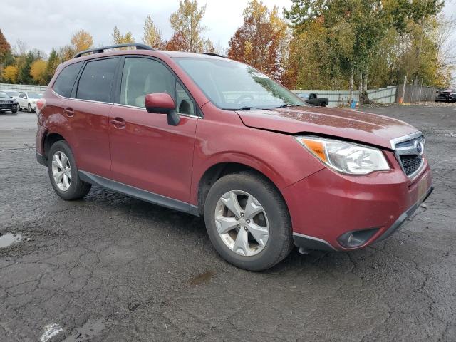  SUBARU FORESTER 2015 Червоний