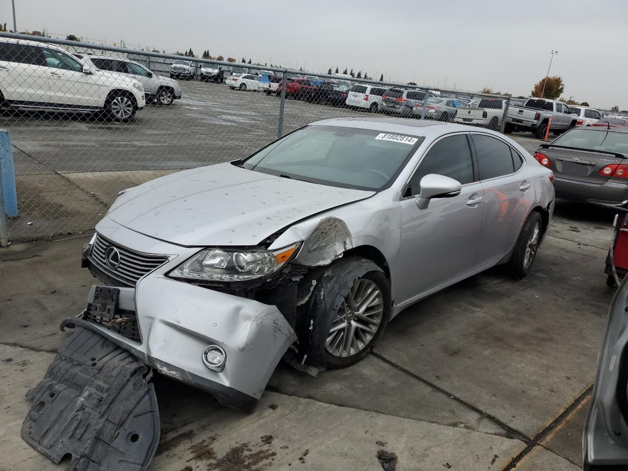 VIN JTHBK1GG9F2200804 2015 LEXUS ES350 no.1