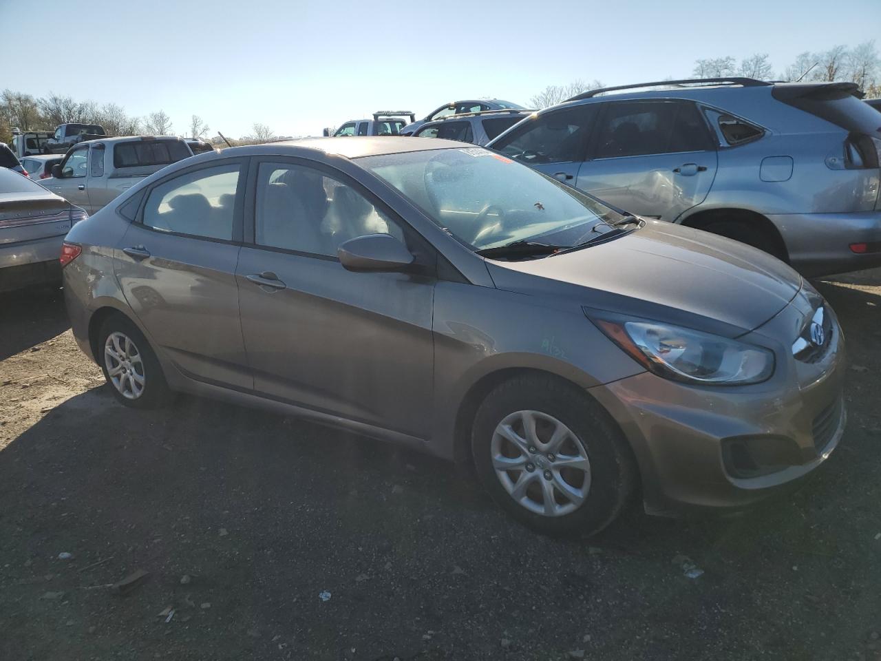 VIN KMHCT4AE4EU630251 2014 HYUNDAI ACCENT no.4