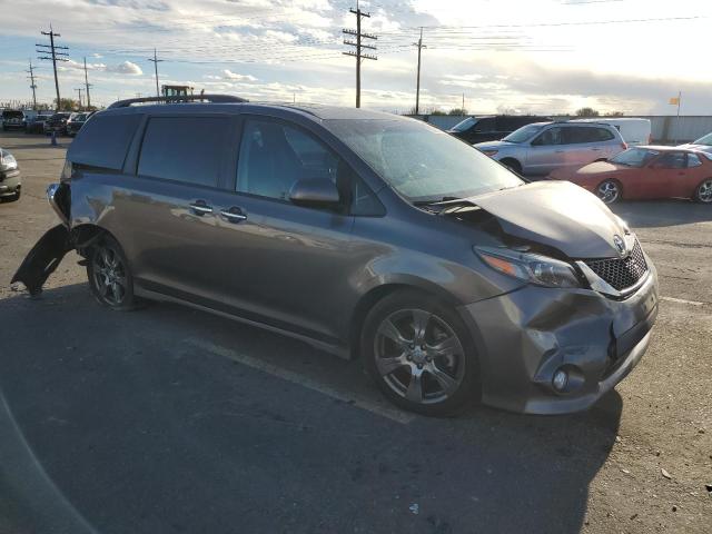  TOYOTA SIENNA 2017 Угольный