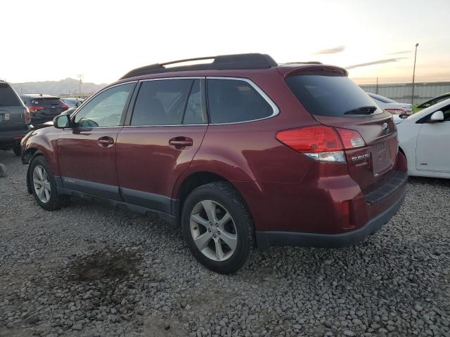  SUBARU OUTBACK 2013 Бургунді