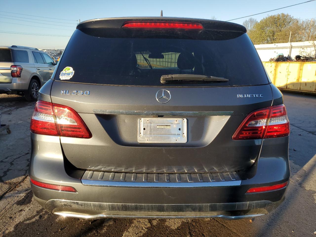 2015 Mercedes-Benz Ml 250 Bluetec VIN: 4JGDA0EB5FA559552 Lot: 80150014