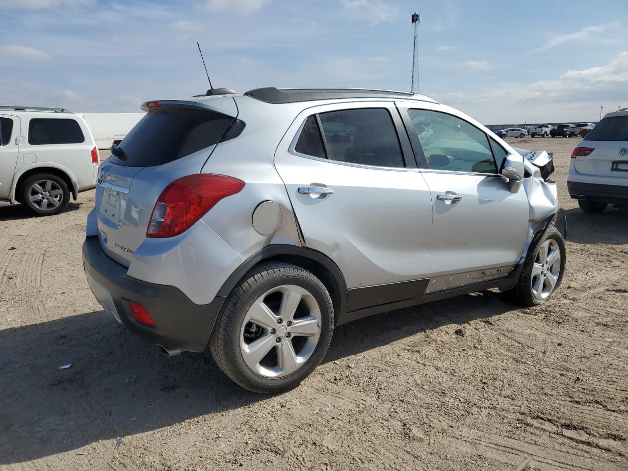 2015 BUICK ENCORE with FRONT END damage, VIN KL4CJBSB9FB165105