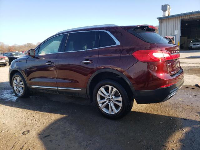  LINCOLN MKX 2018 Бордовий