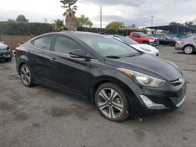  HYUNDAI ELANTRA 2014 Чорний