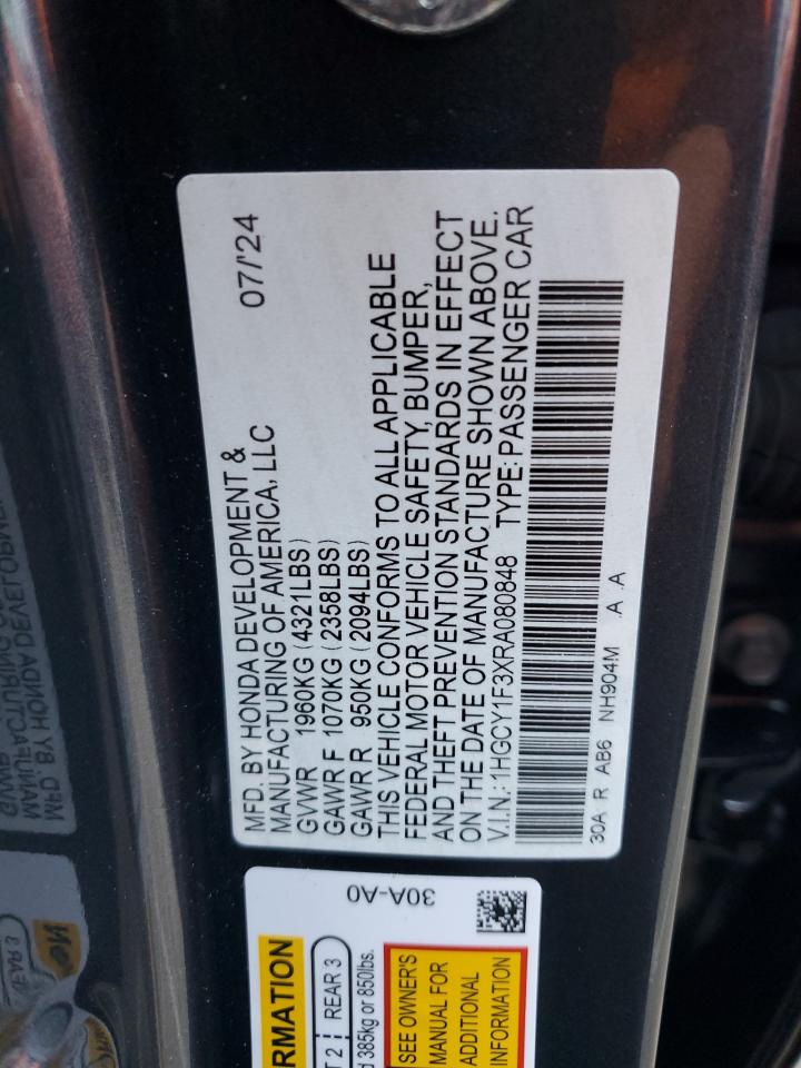2024 Honda Accord - Image 13