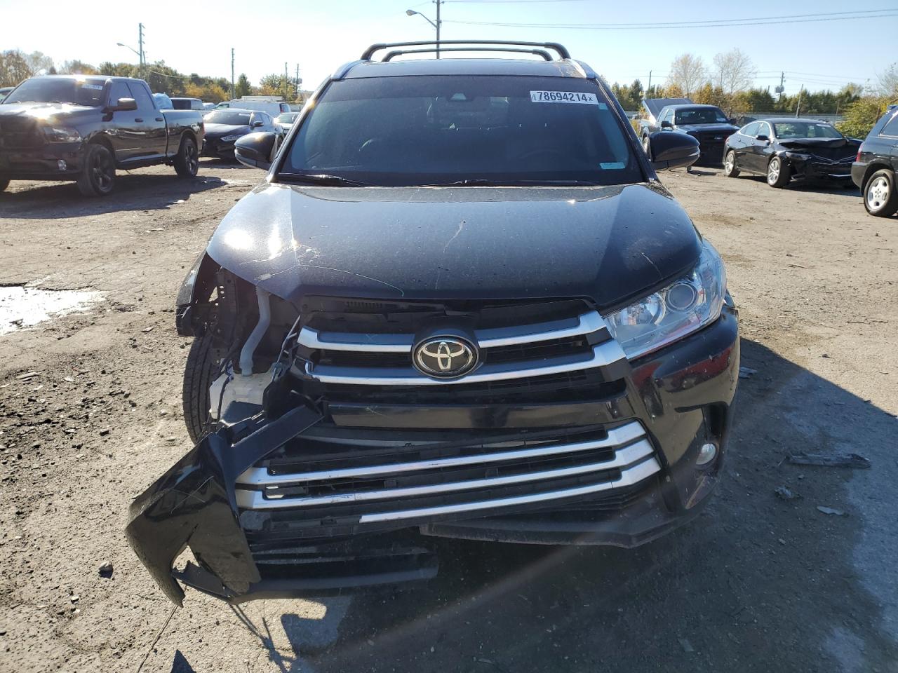 2019 Toyota Highlander Se VIN: 5TDJZRFH7KS614491 Lot: 78694214