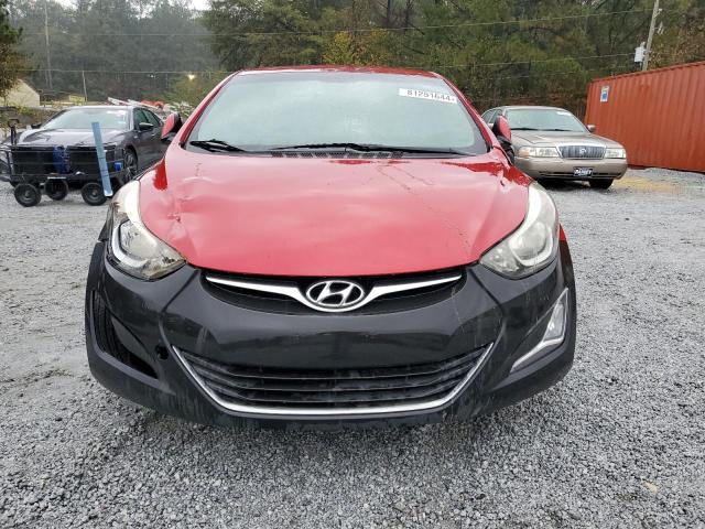  HYUNDAI ELANTRA 2015 Красный