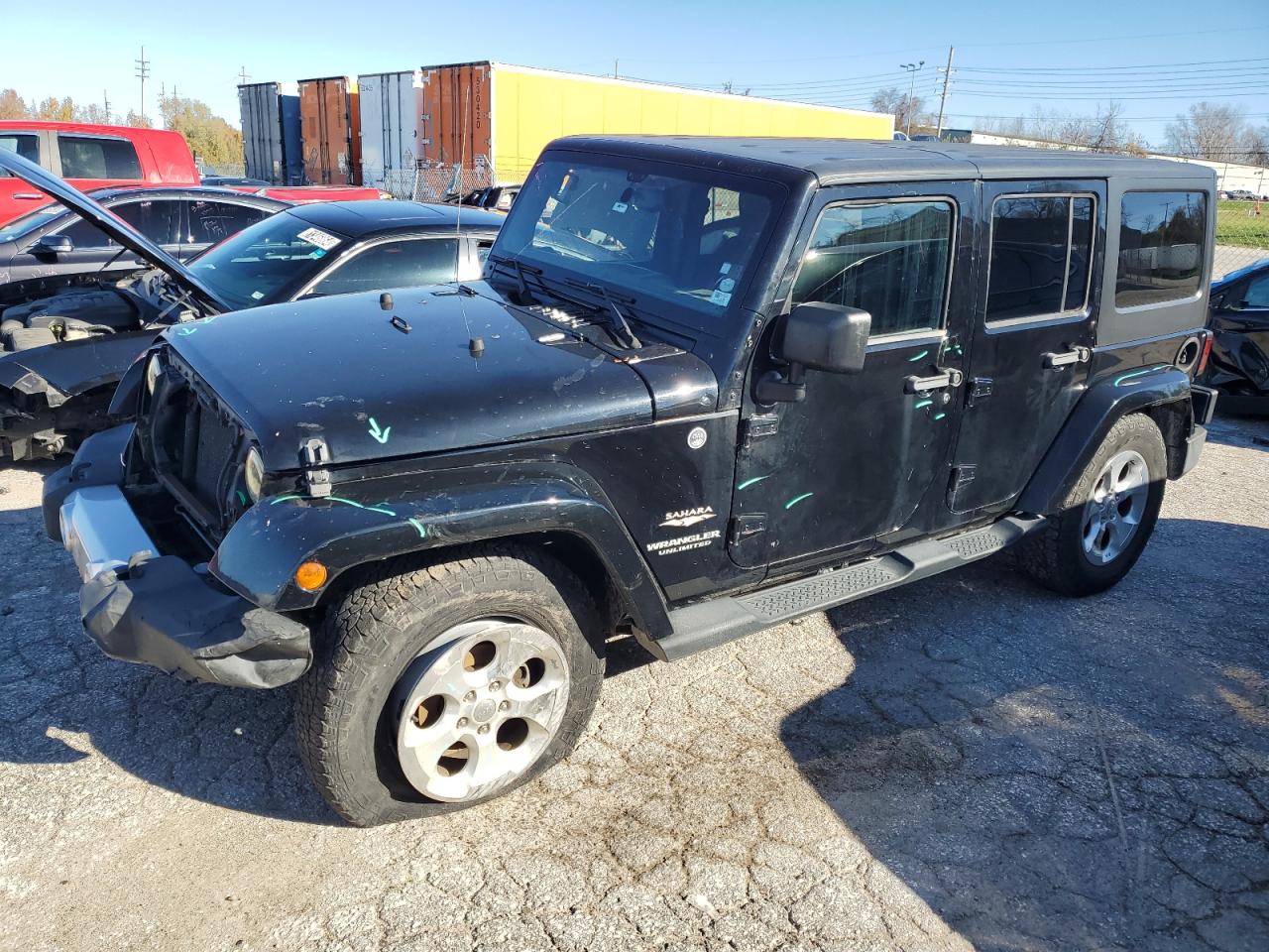 VIN 1C4BJWEG4EL106956 2014 JEEP WRANGLER no.1