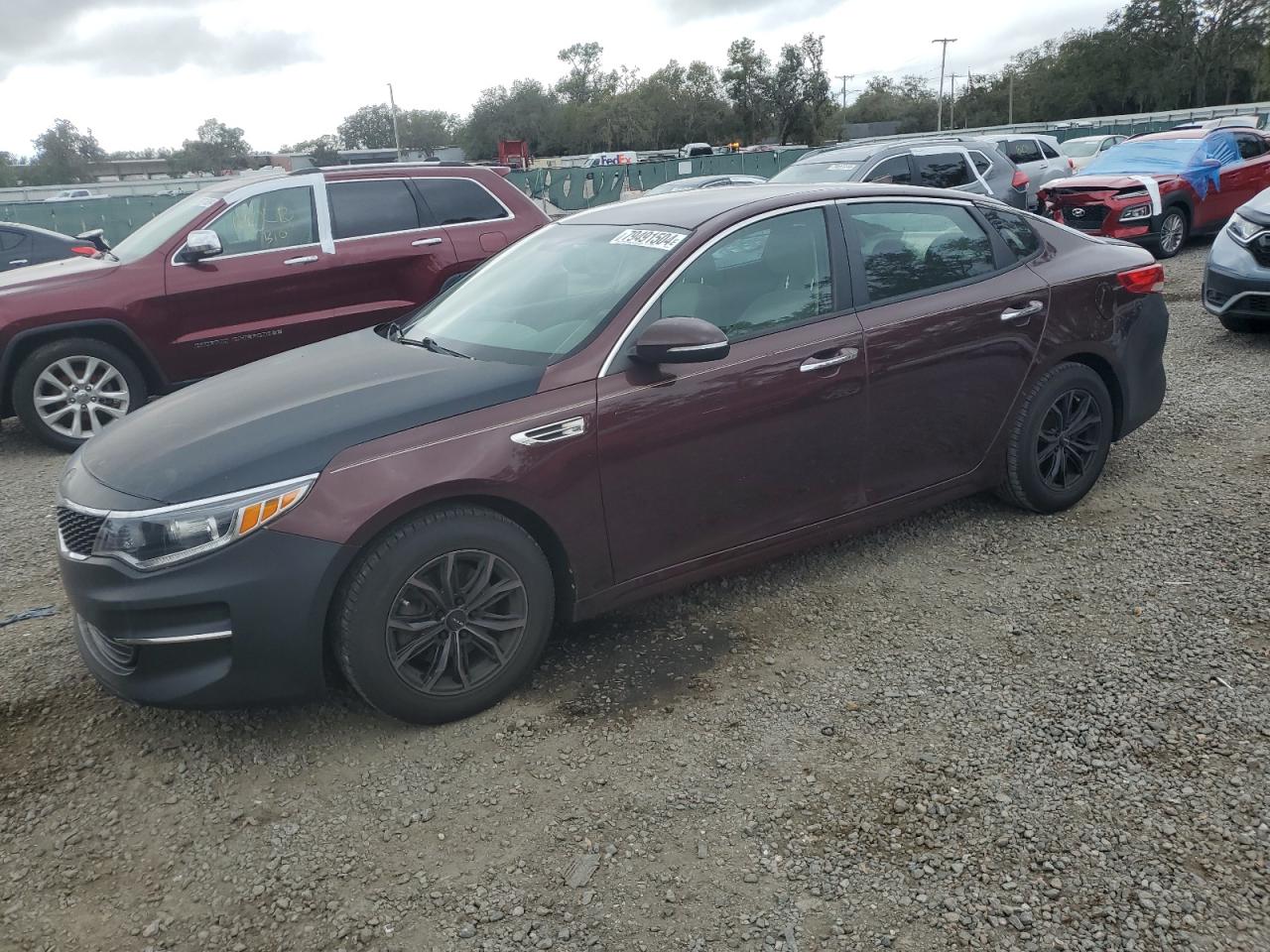 2016 Kia Optima Lx VIN: 5XXGT4L35GG099829 Lot: 79491504