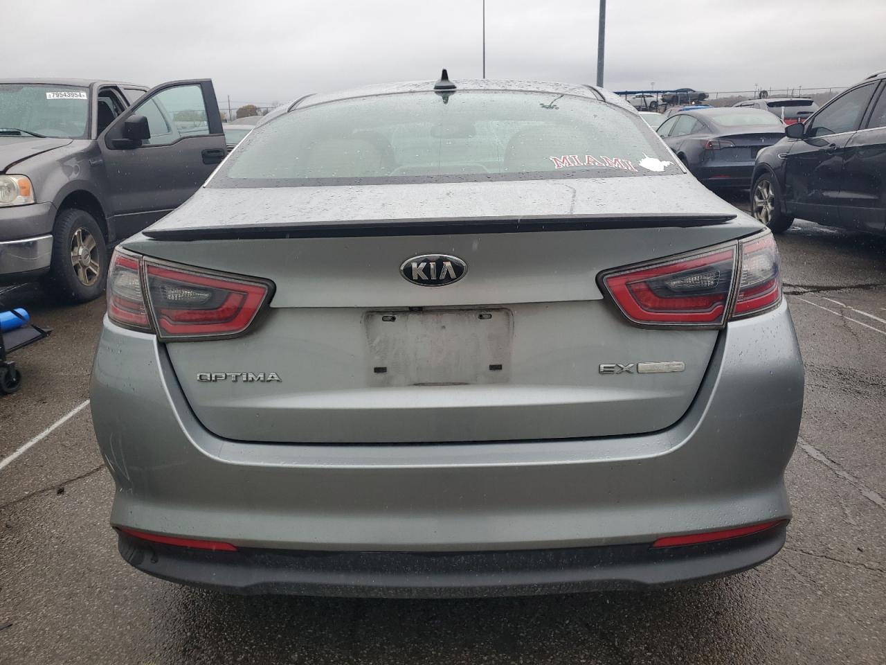 2014 Kia Optima Hybrid VIN: KNAGN4AD2E5069076 Lot: 79523534