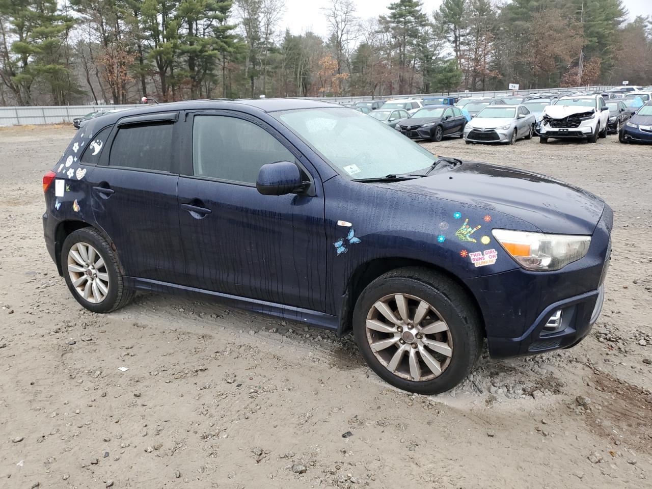 2011 Mitsubishi Outlander Sport Se VIN: JA4AR4AU7BZ008124 Lot: 81429404