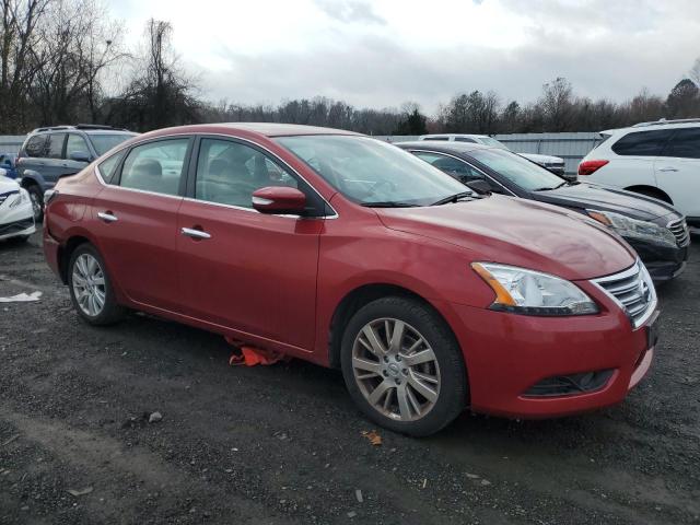  NISSAN SENTRA 2014 Red