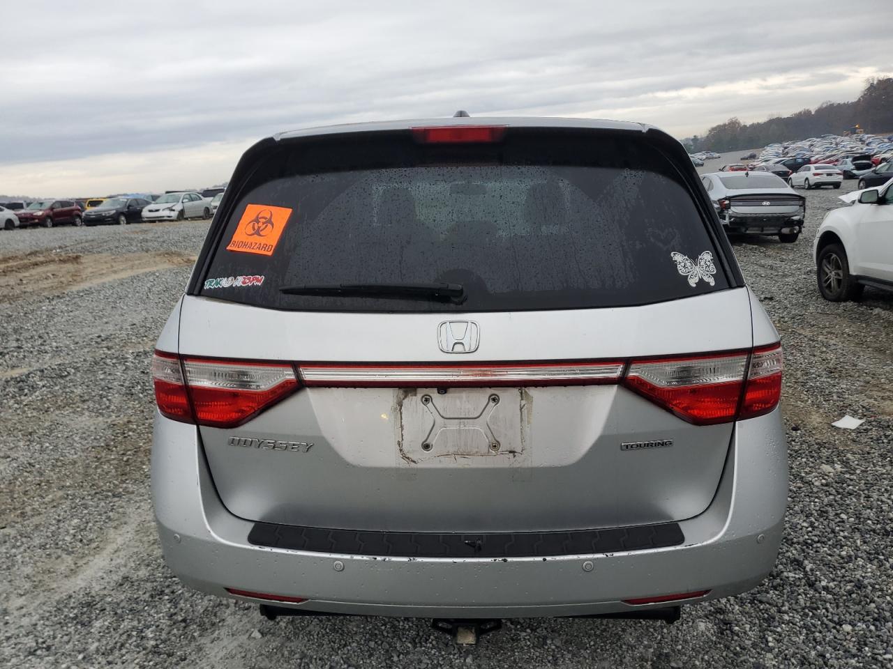 2011 Honda Odyssey Touring VIN: 5FNRL5H96BB017470 Lot: 80616404