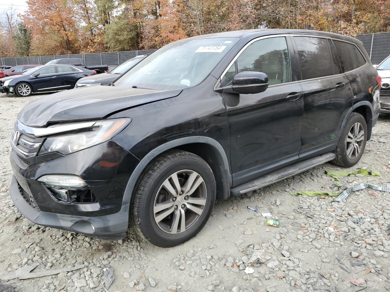 2016 Honda Pilot Exl للبيع في Waldorf، MD - Front End